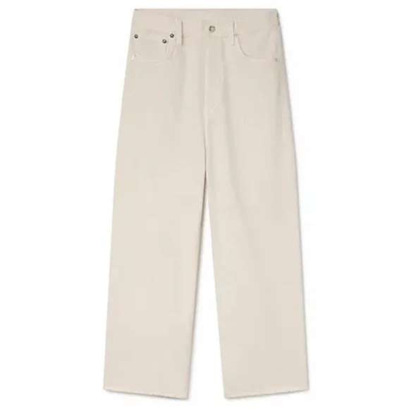 NWT Agolde Ren High Rise Wide LegSize 31Brown Rice 🍚😍